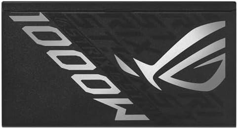 ASUS ROG Strix 1000W Platinum  Fully Modular Power Supply  80 Plus Platinum Certified  ATX 3 1  Cybenetics Lambda A   GaN MOSFET  GPU First Intelligent Voltage Stabilizer  10 Year Warranty
