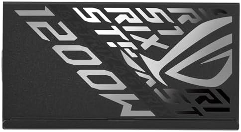 ASUS ROG Strix 1000W Platinum  Fully Modular Power Supply  80 Plus Platinum Certified  ATX 3 1  Cybenetics Lambda A   GaN MOSFET  GPU First Intelligent Voltage Stabilizer  10 Year Warranty