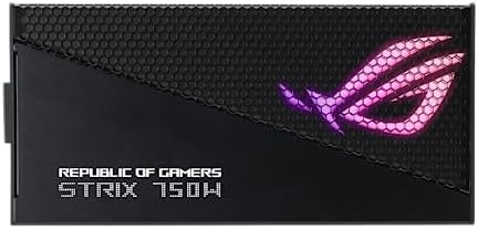 ASUS ROG Strix 1000W Platinum  Fully Modular Power Supply  80 Plus Platinum Certified  ATX 3 1  Cybenetics Lambda A   GaN MOSFET  GPU First Intelligent Voltage Stabilizer  10 Year Warranty