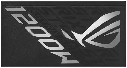 ASUS ROG Strix 1000W Platinum White Edition  Fully Modular Power Supply  80 Plus Platinum Certified  ATX 3 1  GaN MOSFET   GPU First  Patented Intelligent Voltage Stabilizer  10 Year Warranty