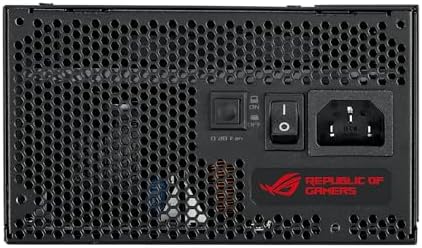 ASUS ROG Strix 1000W Platinum White Edition  Fully Modular Power Supply  80 Plus Platinum Certified  ATX 3 1  GaN MOSFET   GPU First  Patented Intelligent Voltage Stabilizer  10 Year Warranty