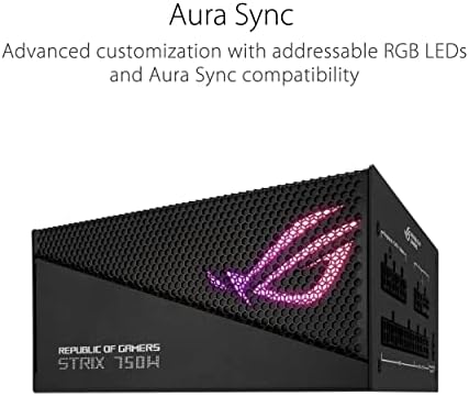 ASUS ROG Strix 1000W Platinum White Edition  Fully Modular Power Supply  80 Plus Platinum Certified  ATX 3 1  GaN MOSFET   GPU First  Patented Intelligent Voltage Stabilizer  10 Year Warranty