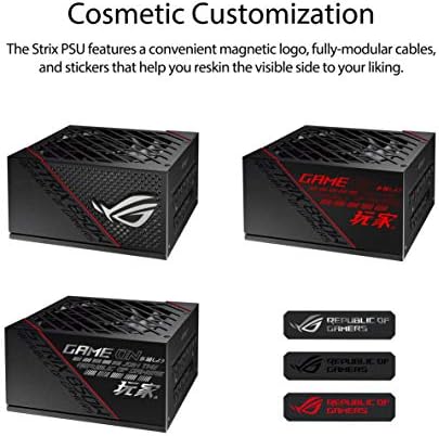 ASUS ROG Strix 1000W Platinum White Edition  Fully Modular Power Supply  80 Plus Platinum Certified  ATX 3 1  GaN MOSFET   GPU First  Patented Intelligent Voltage Stabilizer  10 Year Warranty