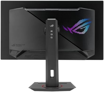 ASUS ROG Strix 26 5  1440P QD OLED Gaming Monitor  XG27ACDNG   QHD  2560x1440   360Hz  0 03ms  Custom Heatsink  OLED Care   G SYNC Compatible  99  DCI P3  DisplayWidget  AI Gaming  3yr Warranty