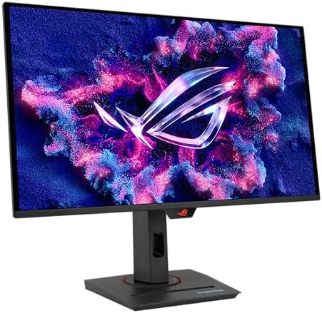 ASUS ROG Strix 26 5  1440P QD OLED Gaming Monitor  XG27ACDNG   QHD  2560x1440   360Hz  0 03ms  Custom Heatsink  OLED Care   G SYNC Compatible  99  DCI P3  DisplayWidget  AI Gaming  3yr Warranty