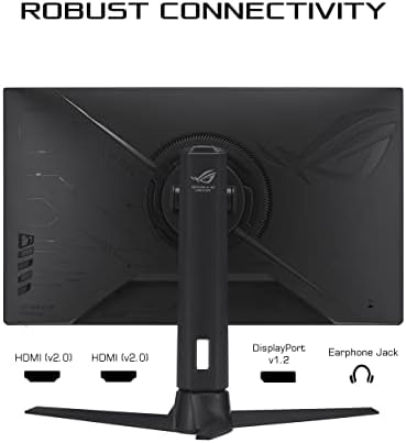ASUS ROG Strix 26 5  1440P QD OLED Gaming Monitor  XG27ACDNG   QHD  2560x1440   360Hz  0 03ms  Custom Heatsink  OLED Care   G SYNC Compatible  99  DCI P3  DisplayWidget  AI Gaming  3yr Warranty