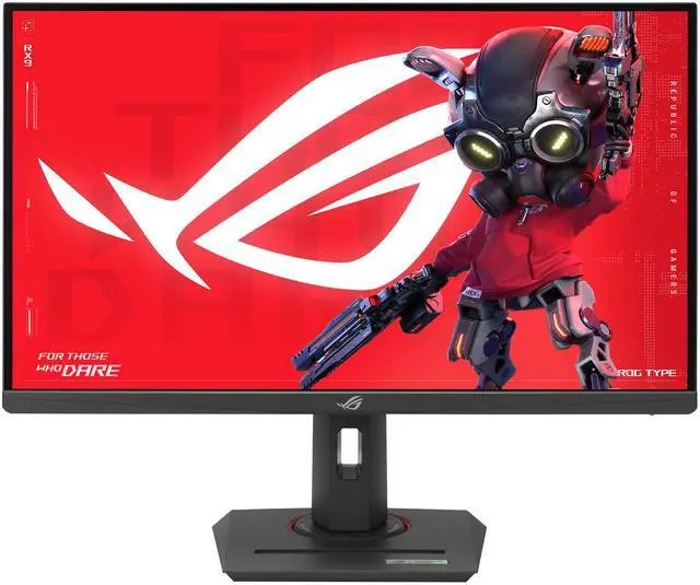 ASUS ROG Strix 27" QHD 2K 1440P 180Hz fast IPS with AMD FreeSync  AMD Adaptive Sync  & G Sync compatible HDR400 1ms DCI P3 95   USB C built in Ai Gaming Computer Monitor XG27ACG