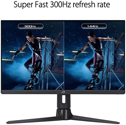 ASUS ROG Strix 27  1440P USB C HDR Gaming Monitor  XG27ACMS    QHD  2560 x 1440   320Hz  0 3ms  Fast IPS  Extreme Low Motion Blur Sync  G SYNC Compatible  DisplayWidget  Tripod Socket  3 yr Warranty