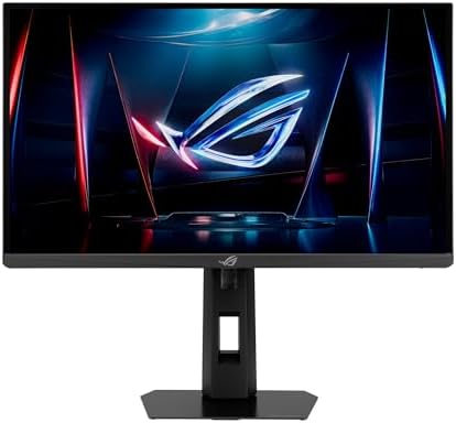 ASUS ROG Strix 27  1440P USB C HDR Gaming Monitor  XG27ACMS    QHD  2560 x 1440   320Hz  0 3ms  Fast IPS  Extreme Low Motion Blur Sync  G SYNC Compatible  DisplayWidget  Tripod Socket  3 yr Warranty