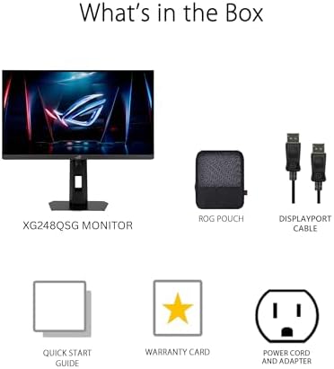ASUS ROG Strix 27  1440P USB C HDR Gaming Monitor  XG27ACMS    QHD  2560 x 1440   320Hz  0 3ms  Fast IPS  Extreme Low Motion Blur Sync  G SYNC Compatible  DisplayWidget  Tripod Socket  3 yr Warranty