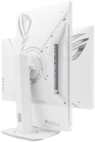 ASUS ROG Strix 27  1440P USB C HDR Gaming Monitor  XG27ACG W    White  QHD  180Hz  1ms  Fast IPS  DCI P3 95   Extreme Low Motion Blur Sync  G Sync Compatible  Tripod Socket  AI Gaming  3yr Warranty