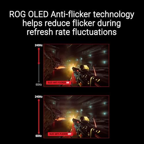 ASUS ROG Strix 27  1440P USB C HDR Gaming Monitor  XG27ACG W    White  QHD  180Hz  1ms  Fast IPS  DCI P3 95   Extreme Low Motion Blur Sync  G Sync Compatible  Tripod Socket  AI Gaming  3yr Warranty