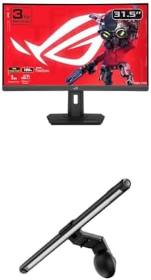 ASUS ROG Strix 27  1440P USB C HDR Gaming Monitor  XG27ACG W    White  QHD  180Hz  1ms  Fast IPS  DCI P3 95   Extreme Low Motion Blur Sync  G Sync Compatible  Tripod Socket  AI Gaming  3yr Warranty