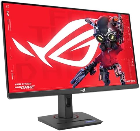 ASUS ROG Strix 27  1440P USB C HDR Gaming Monitor  XG27ACG W    White  QHD  180Hz  1ms  Fast IPS  DCI P3 95   Extreme Low Motion Blur Sync  G Sync Compatible  Tripod Socket  AI Gaming  3yr Warranty