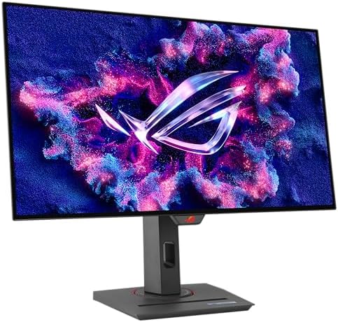 ASUS ROG Strix 27  1440P OLED Gaming Monitor  XG27AQDMG    QHD  Glossy OLED  240Hz  0 03ms  Custom Heatsink  Anti flicker Uniform Brightness  G SYNC Compatible  99  DCI P3  DisplayWidget  3yr warranty