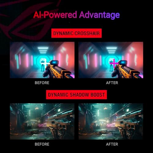 ASUS ROG Strix 27  1440P HDR Gaming Monitor  XG27ACMES    QHD  2560x1440   255Hz  0 3ms  Fast IPS  Extreme Low Motion Blur Sync  G SYNC Compatible  DisplayWidget  Tripod Hole  Gaming AI  3 yr warranty