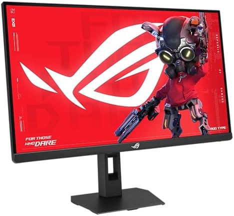 ASUS ROG Strix 27  1440P HDR Gaming Monitor  XG27ACMES    QHD  2560x1440   255Hz  0 3ms  Fast IPS  Extreme Low Motion Blur Sync  G SYNC Compatible  DisplayWidget  Tripod Hole  Gaming AI  3 yr warranty