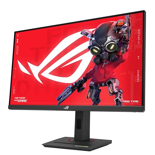 ASUS ROG Strix 27  4K HDR400 USB C Gaming Monitor XG27UCS  UHD  3840 x 2160   160Hz  1ms  Fast IPS 130  sRGB Extreme Low Motion Blur Sync  G Sync Compatible  DisplayWidget  Tripod socket  3yr warranty