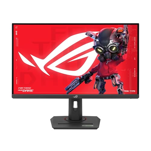 ASUS ROG Strix 27  4K HDR USB C Gaming Monitor  XG27UCG    UHD  3840x2160  Dual Mode  4K 160Hz or FHD 320Hz   1ms  Fast IPS  Extreme Low Motion Blur Sync  G SYNC Compatible  AI Gaming  3yr Warranty
