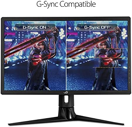 ASUS ROG Strix 27  4K HDR USB C Gaming Monitor  XG27UCG W    White  UHD  3840x2160  Dual Mode  4K 160Hz or FHD 320Hz   1ms  Fast IPS  ELMB Sync  G SYNC Compatible  AI Gaming  3yr Warranty