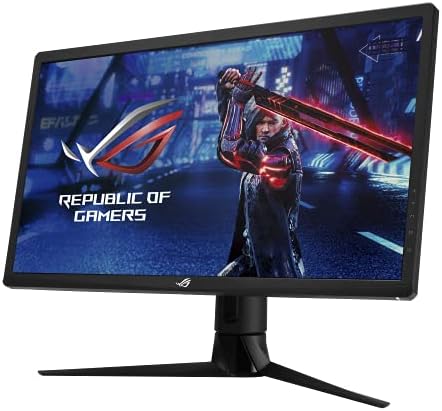 ASUS ROG Strix 27  4K HDR USB C Gaming Monitor  XG27UCG W    White  UHD  3840x2160  Dual Mode  4K 160Hz or FHD 320Hz   1ms  Fast IPS  ELMB Sync  G SYNC Compatible  AI Gaming  3yr Warranty