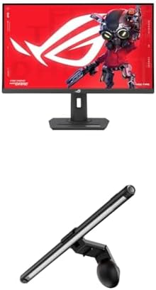 ASUS ROG Strix 27  4K HDR USB C Gaming Monitor  XG27UCG W    White  UHD  3840x2160  Dual Mode  4K 160Hz or FHD 320Hz   1ms  Fast IPS  ELMB Sync  G SYNC Compatible  AI Gaming  3yr Warranty