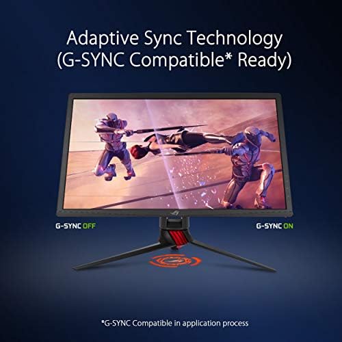 ASUS ROG Strix 27  4K HDR USB C Gaming Monitor  XG27UCG W    White  UHD  3840x2160  Dual Mode  4K 160Hz or FHD 320Hz   1ms  Fast IPS  ELMB Sync  G SYNC Compatible  AI Gaming  3yr Warranty