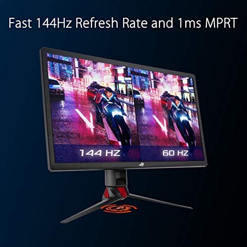 ASUS ROG Strix 27  4K HDR400 USB C Gaming Monitor XG27UCS  UHD  3840 x 2160   160Hz  1ms  Fast IPS 130  sRGB Extreme Low Motion Blur Sync  G Sync Compatible  DisplayWidget  Tripod socket  3yr warranty