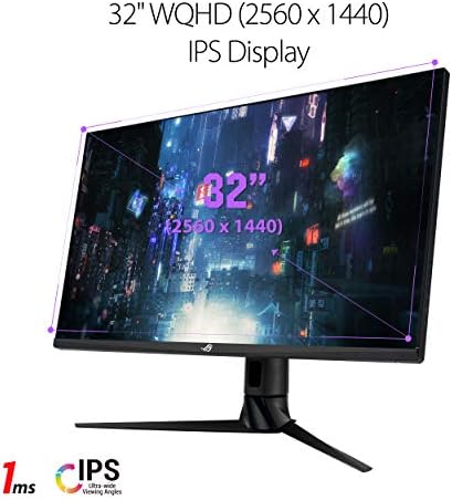 ASUS ROG Strix 27  QHD  2560x1440  HDR400 USB C Gaming Monitor  XG27ACS   180Hz 1ms  Fast IPS  133  sRGB  Extreme Low Motion Blur Sync  G Sync Compatible  DisplayWidget  Tripod Socket  3 Year Warranty