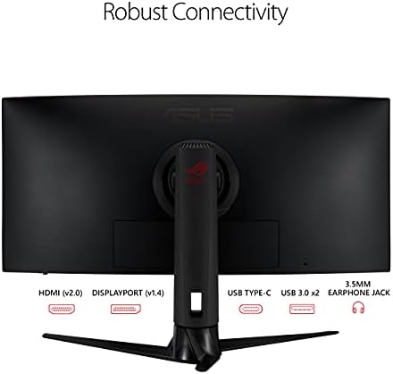 ASUS ROG Strix 27  QHD  2560x1440  HDR400 USB C Gaming Monitor  XG27ACS   180Hz 1ms  Fast IPS  133  sRGB  Extreme Low Motion Blur Sync  G Sync Compatible  DisplayWidget  Tripod Socket  3 Year Warranty