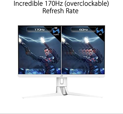 ASUS ROG Strix 27  QHD  2560x1440  HDR400 USB C Gaming Monitor  XG27ACS   180Hz 1ms  Fast IPS  133  sRGB  Extreme Low Motion Blur Sync  G Sync Compatible  DisplayWidget  Tripod Socket  3 Year Warranty