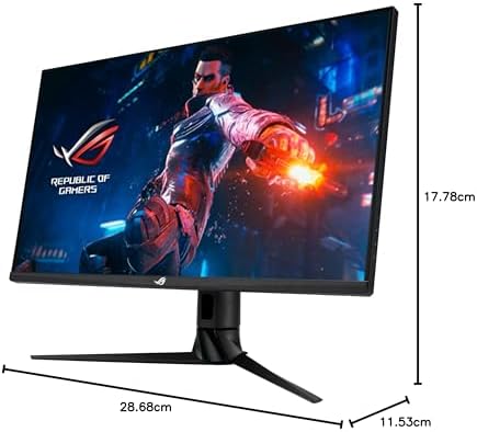 ASUS ROG Strix 27  QHD  2560x1440  HDR400 USB C Gaming Monitor  XG27ACS   180Hz 1ms  Fast IPS  133  sRGB  Extreme Low Motion Blur Sync  G Sync Compatible  DisplayWidget  Tripod Socket  3 Year Warranty