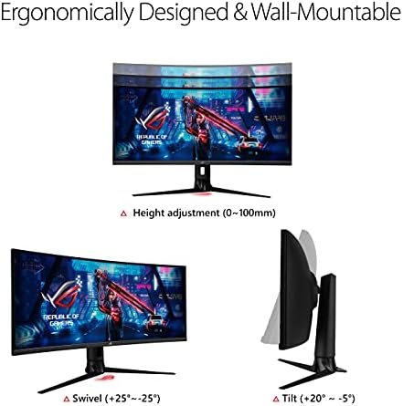 ASUS ROG Strix 27  QHD  2560x1440  HDR400 USB C Gaming Monitor  XG27ACS   180Hz 1ms  Fast IPS  133  sRGB  Extreme Low Motion Blur Sync  G Sync Compatible  DisplayWidget  Tripod Socket  3 Year Warranty