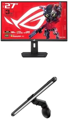 ASUS ROG Strix 27  QHD  2560x1440  HDR400 USB C Gaming Monitor  XG27ACS   180Hz 1ms  Fast IPS  133  sRGB  Extreme Low Motion Blur Sync  G Sync Compatible  DisplayWidget  Tripod Socket  3 Year Warranty