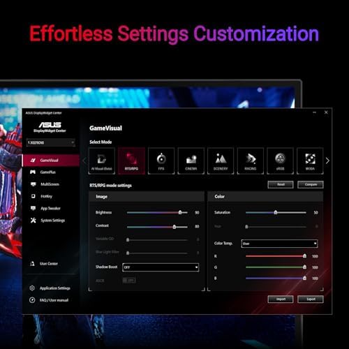 ASUS ROG Strix 27  QHD  2560x1440  HDR400 USB C Gaming Monitor  XG27ACS   180Hz 1ms  Fast IPS  133  sRGB  Extreme Low Motion Blur Sync  G Sync Compatible  DisplayWidget  Tripod Socket  3 Year Warranty