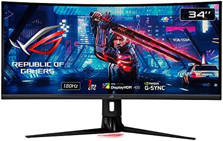 ASUS ROG Strix 27  QHD  2560x1440  HDR400 USB C Gaming Monitor  XG27ACS   180Hz 1ms  Fast IPS  133  sRGB  Extreme Low Motion Blur Sync  G Sync Compatible  DisplayWidget  Tripod Socket  3 Year Warranty