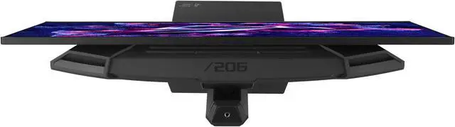 Monitor de ordenador para juegos ASUS ROG Strix de 27 pulgadas, QHD 2K 1440P, 240Hz, compatible con AMD FreeSync Premium Pro y G-Sync, 0,03 ms, OLED, con soporte ajustable en altura, giratorio, pivotante e inclinable (XG27AQDMES)