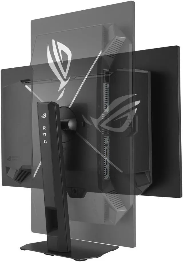 Monitor de ordenador para juegos ASUS ROG Strix de 27 pulgadas, QHD 2K 1440P, 240Hz, compatible con AMD FreeSync Premium Pro y G-Sync, 0,03 ms, OLED, con soporte ajustable en altura, giratorio, pivotante e inclinable (XG27AQDMES)