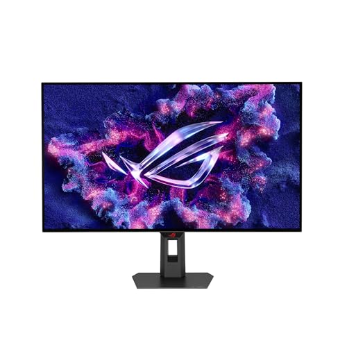 ASUS ROG Strix 32  4K OLED Gaming Monitor  XG32UCWG    TrueBlack Glossy OLED  Dual Mode  4K 165Hz  FHD 330Hz   0 03ms  G SYNC Compatible  Neo Proximity Sensor  Auto KVM  USB C  HDMI 2 1  3 yr warranty