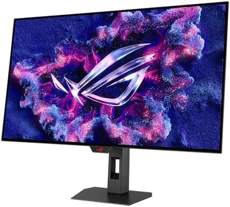 ASUS ROG Strix 32  4K OLED Gaming Monitor  XG32UCWG    TrueBlack Glossy OLED  Dual Mode  4K 165Hz  FHD 330Hz   0 03ms  G SYNC Compatible  Neo Proximity Sensor  USB C  HDMI 2 1  3 yr Warranty