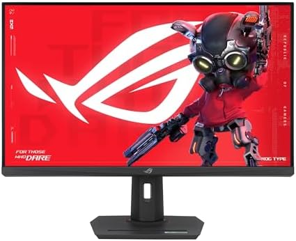 ASUS ROG Strix 32  4K HDR Gaming Monitor  XG32UCG    3840x2160  Dual Mode  4K 160Hz/FHD 320Hz   0 3ms  Fast IPS  Extreme Low Motion Blur Sync  USB C  G SYNC Compatible  Tripod Socket  3 yr Warranty