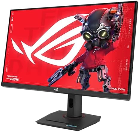 ASUS ROG Strix 32  4K HDR Gaming Monitor  XG32UCG    3840x2160  Dual Mode  4K 160Hz/FHD 320Hz   0 3ms  Fast IPS  Extreme Low Motion Blur Sync  USB C  G SYNC Compatible  Tripod Socket  3 yr Warranty