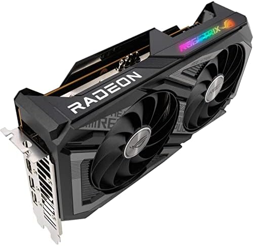 ASUS ROG Strix AMD Radeon RX 6600 XT OC Edition Gaming Graphics Card  AMD RDNA 2  PCIe 4 0  8GB GDDR6  HDMI 2 1  DisplayPort 1 4a  Axial tech Fan Design  Super Alloy Power II  GPU Tweak II   Renewed 