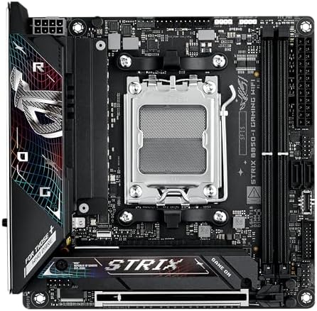 ASUS ROG Strix B650E F Gaming WiFi AMD B650 AM5 Ryzen  Desktop 9000 8000 & 7000 ATX Motherboard  12 2 Power Stages  DDR5  3X M 2 Slot  PCIe  5 0  WiFi 6E  2 5G LAN  USB 3 2 Gen 2x2 Type C   Aura Sync