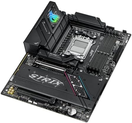 ASUS ROG Strix B650 A Gaming WiFi 6E AM5  LGA1718  Ryzen 7000 Motherboard 12 2 Power Stages DDR5 3xM 2 Slots PCIe  4 0  2 5G LAN WiFi 6E USB 3 2 Gen 2x2 Type C  Port