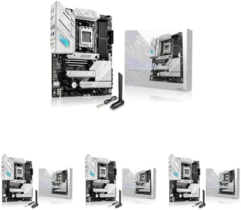 ASUS ROG Strix B650 A Gaming WiFi AMD B650 AM5 Ryzen  Desktop 9000 8000 & 7000 ATX motherboard  12   2 power stages  DDR5  3x M 2 slot  PCIe  4 0  2 5G LAN  WiFi 6E  USB 3 2 Gen 2x2 Type C   Aura Sync