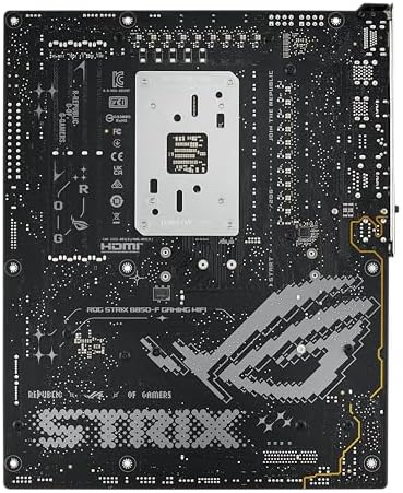 ASUS ROG Strix B850 A Gaming WiFi AMD AM5 B850 ATX Motherboard 14 2 2 Power Stages  DDR5 AEMP  2 5G LAN  WiFi 7 with Q Antenna  4X M 2  PCIe  5 0  USB 20Gbps Type C  AI Networking II  ASUS AI Advisor