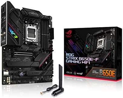 ASUS ROG Strix B850 A Gaming WiFi AMD AM5 B850 ATX Motherboard 14 2 2 Power Stages  DDR5 AEMP  2 5G LAN  WiFi 7 with Q Antenna  4X M 2  PCIe  5 0  USB 20Gbps Type C  AI Networking II  ASUS AI Advisor