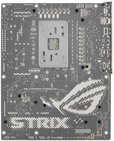 ASUS ROG Strix B850 A Gaming WiFi AMD AM5 B850 ATX Motherboard 14 2 2 Power Stages  DDR5 AEMP  2 5G LAN  WiFi 7 with Q Antenna  4X M 2  PCIe  5 0  USB 20Gbps Type C  AI Networking II  ASUS AI Advisor