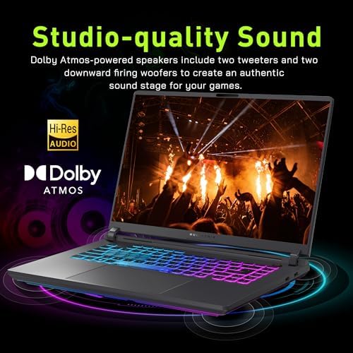 ASUS ROG Strix G16 16 FHD  165Hz Gaming Laptop  Intel i7 14650HX  Beats Intel i9 13900   GeForce RTX 5060  16GB DDR5 RAM  1TB SSD  Backlit Keyboard  Wi Fi 7  Gray  Win 11 Pro  Renewed 